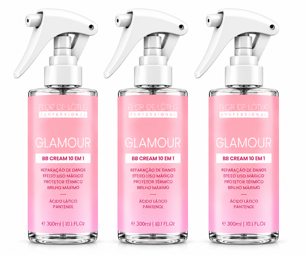 3 Unidades de leaven glamour 300 ml